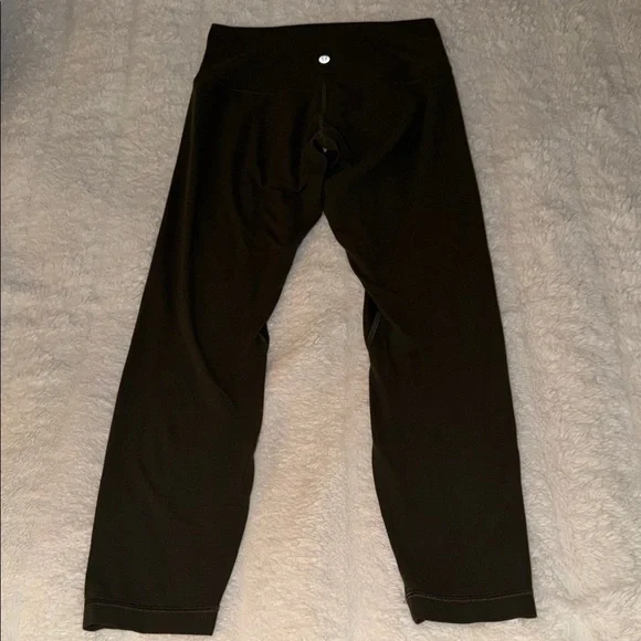 Lululemon Dark Olive Align Leggings - Picture 2 of 5
